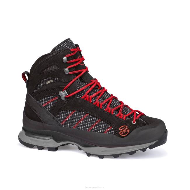 mehed Hanwag makra trek gtx FHD686 must/punane